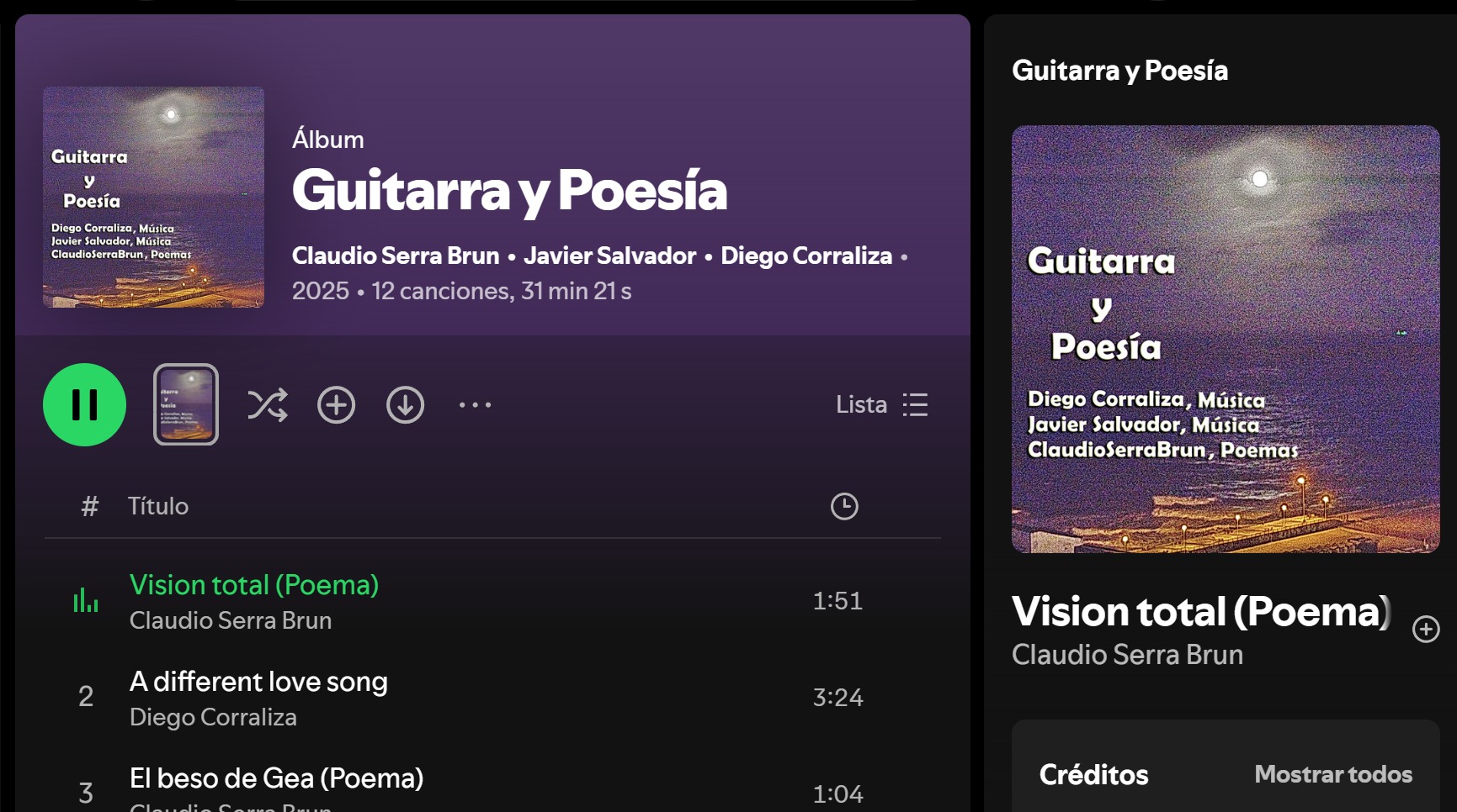 Difusión en Spotify